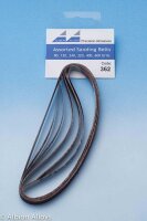 KrickProfi Schleifbögen 75x20 mm 5-fach sortiert