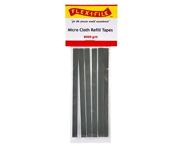 KrickFlex-I-File Mikrofinish Ersatz Schleifbänder 8000 Kör.