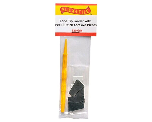 KrickKonischer Schleif-Stick mit Schleifpads 320 Körnung