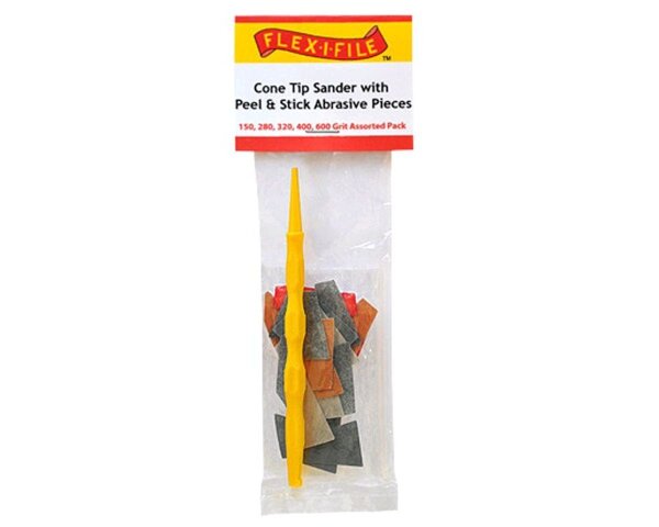 KrickCone Tip-Konischer Schleif-Stick mit Schleifpads sortiert