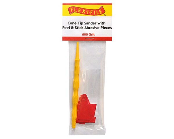 KrickKonischer Schleif-Stick mit Schleifpads 600 Körnung