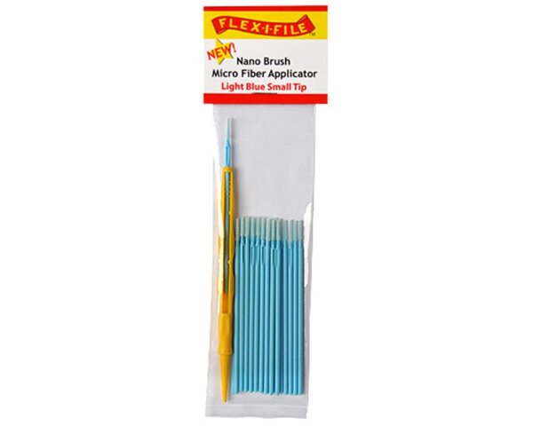 KrickNano Brush - Nano Pinsel kleine Spitze hellblau mit Griff