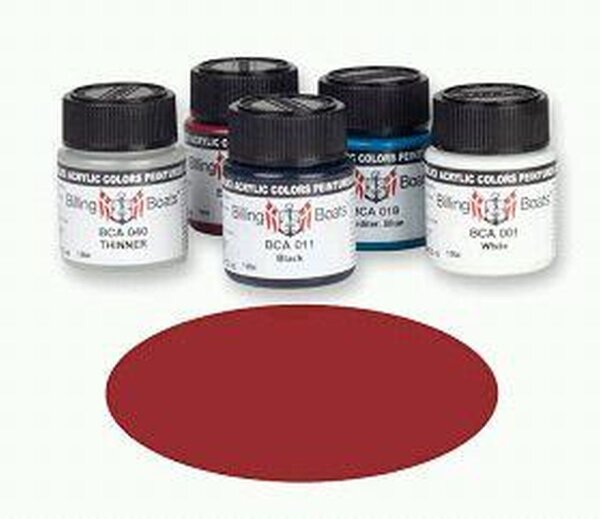 KrickMahagoni 22 ml Billing Boats Acryl Farben