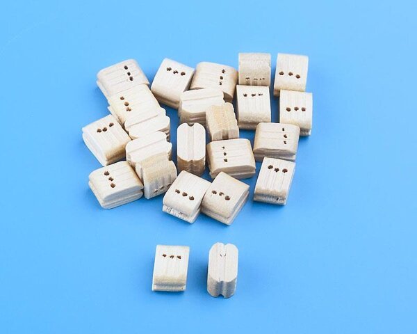KrickBlöcke 7,5 mm dreifach (50Stk)