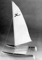 KrickHobie Cat Segelboot schwimmfähig Bausatz