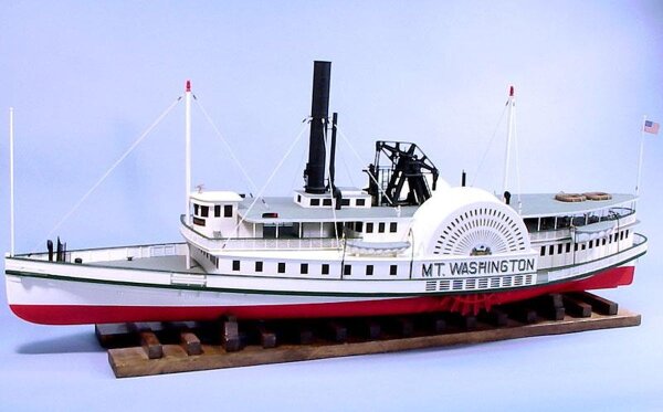 KrickMount Washington Seitenraddampfer RC Bausatz