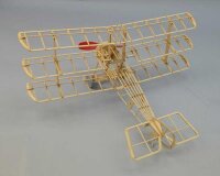 KrickSopwith Triplane  Gummimotormodell Balsabausatz