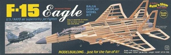 KrickF-15 Eagle Balsabausatz