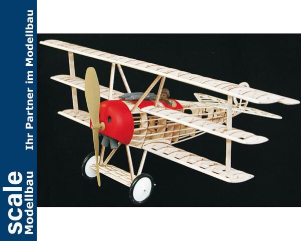 KrickFokker Triplane Balsabausatz