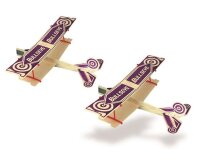 KrickBullseye Doppeldecker Balsawurfgleiter  2er Pack