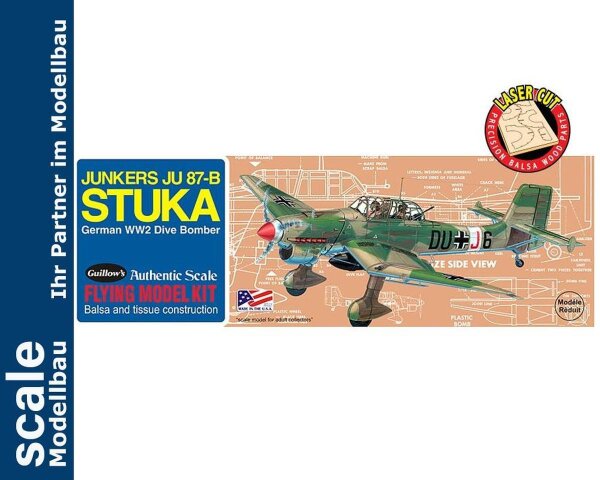 KrickJunkers JU-87B Stuka Balsabausatz