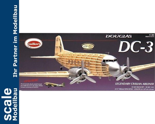 KrickDouglas DC-3 Balsabausatz