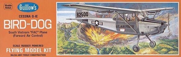 KrickCessna Bird Dog Balsabausatz