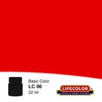 KrickMatt Rot 22 ml   Lifecolor Acryl Farbe