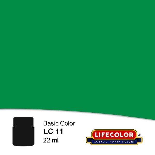 KrickMatt Hellgrün 22 ml   Lifecolor Acryl Farbe