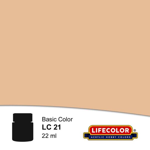 KrickMatt Hautfarben  22 ml   Lifecolor Acryl Farbe