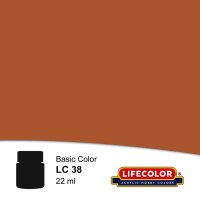 KrickMatt Rost 2 22 ml   Lifecolor Acryl Farbe