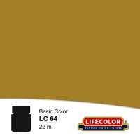 KrickGlänzend Ocker 22 ml   Lifecolor Acryl Farbe