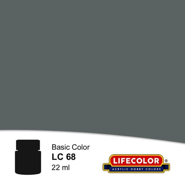 KrickGlänzend Hellgrau 22 ml   Lifecolor Acryl Farbe