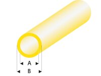 KrickASA Rohr transparent gelb 2x3x330 mm (5)