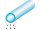 KrickASA Rohr transparent blau 3x4x330 mm (5)