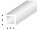 KrickASA Quadrat Rohr transparent weiß 2x3x330 mm (5)
