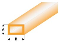 KrickASA Rechteck Rohr transparent orange 3x6x330 mm (5)