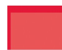 KrickPVC Klebefolie transparent dkl. rot 0,1x194x320 mm