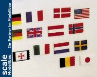 KrickFlaggensatz Frankreich 25x40 mm/15x25 mm