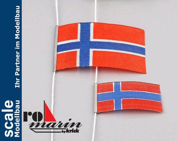 KrickFlagge Norwegen 2 Stück