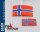 KrickFlagge Norwegen 2 Stück