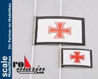 KrickFlaggensatz DGZRS   25x40 mm/15x30 mm