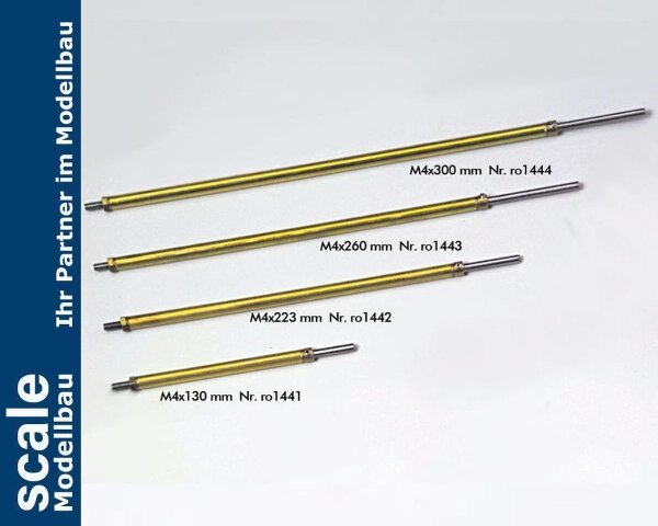KrickStevenrohr/ 90+Welle M4x130 mm