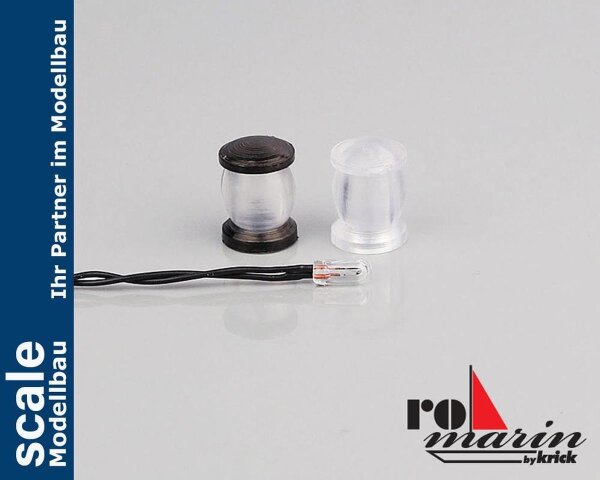 KrickRundumlampe 7,5x9 mm transparent (VE2)