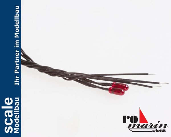 KrickGlühlampen rot 6V D2,3 mm (VE2)