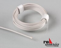 KrickZwillingslitze weiß 2x 0,07 mm  5m Ring