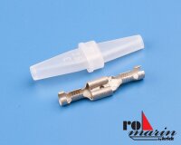 KrickStecker/Buchse Faston 6,3 mm isoliert (6 Paar)