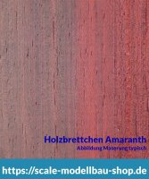 Amaranth Brettchen 100 x 1000 x 12 mm  (  )