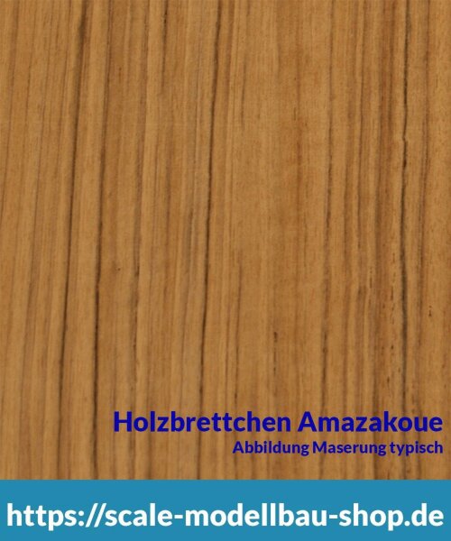 Amazakoue Brettchen 100 x 1000 x  0,5 mm  (  )