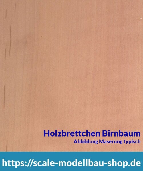 Birnbaum Brettchen 100 x 1000 x  5 mm  (  )