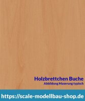 Buche Brettchen 100 x 1000 x  5 mm  (  )