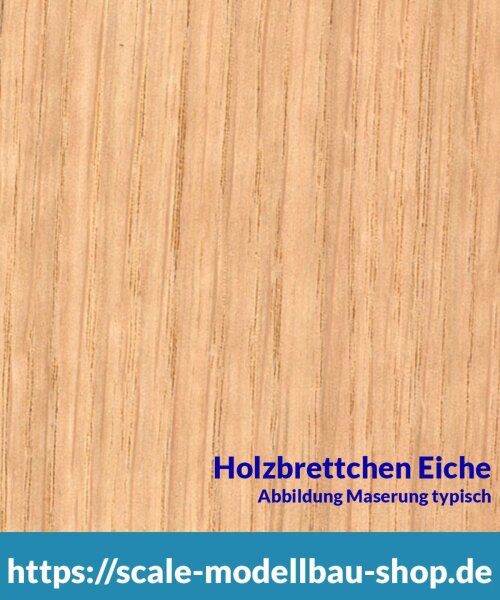 Eiche Brettchen 100 x 1000 x  2 mm  (  )