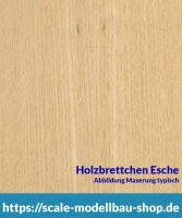 Esche Brettchen 100 x 1000 x  3 mm  (  )