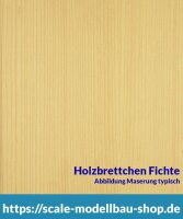 Fichte Brettchen 100 x 1000 x  4 mm  (  )