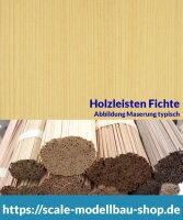 Fichte Holzleiste  1,5 x  1,5 mm  (  )