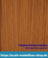 Jatoba Brettchen 100 x 1000 x  1 mm  (  )