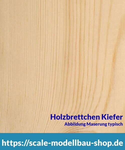 Kiefer Brettchen 100 x 1000 x 15 mm  (  )