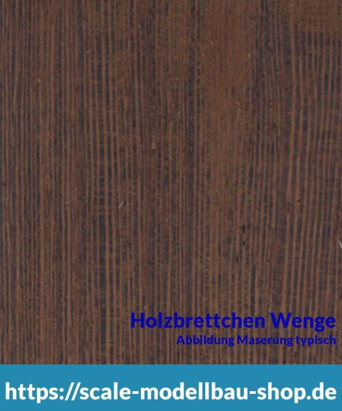 Wenge Brettchen 100 x 1000 x  5 mm  (  )