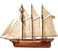 Baukasten Gaffelschoner "Cala Esmeralda" (1916)...