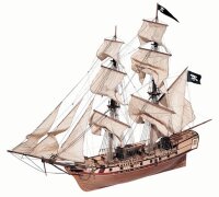 Baukasten Brigantine Freibeuterschiff "Corsair"...
